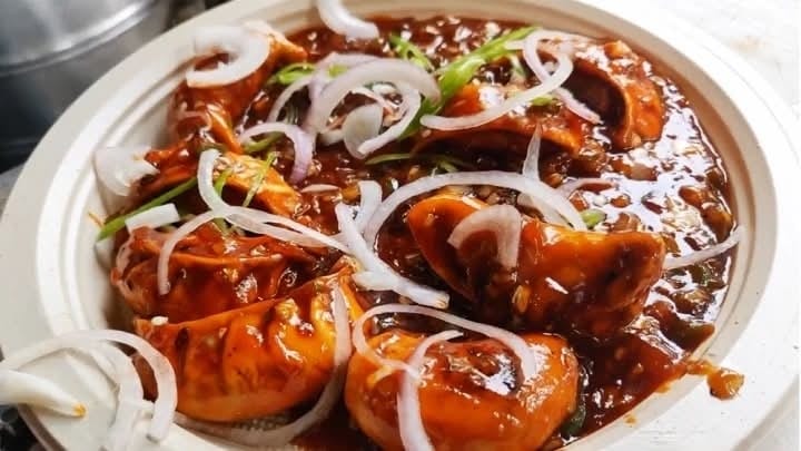 Chicken manchurian.