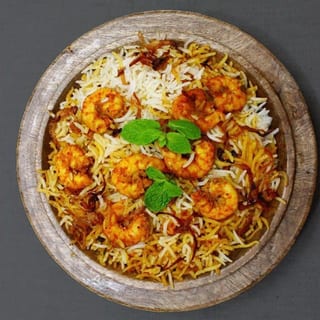 Prawns Dum Biryani