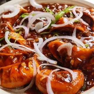Veg Manchurian Momos 10pcs