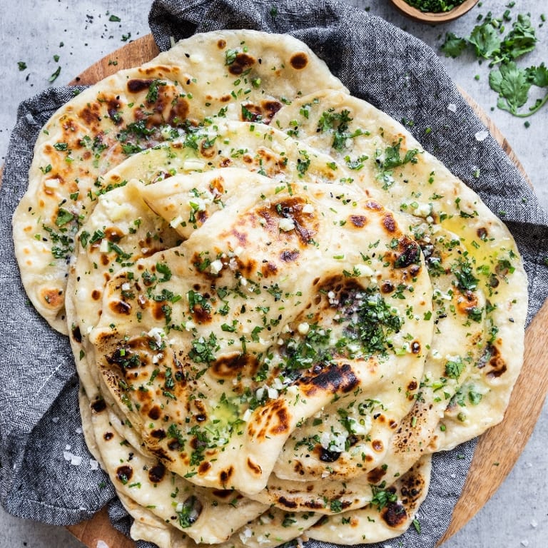 Savor Our Fresh Naan